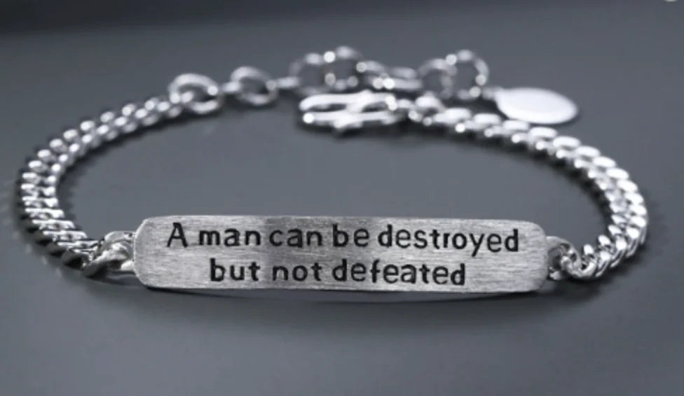 Vintage Thai Silver Bracelet for Men's Fashion